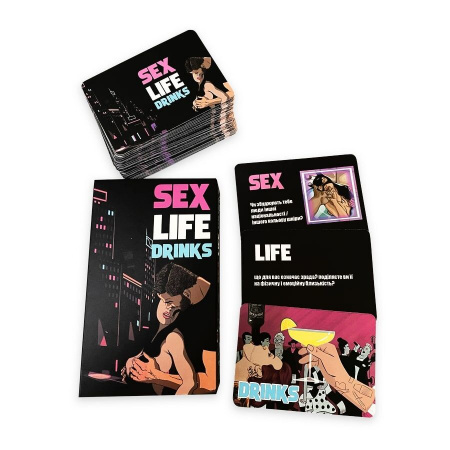 фото Настільна гра SEX LIFE DRINKS