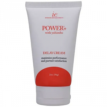 Крем-пролонгатор Doc Johnson Power+with Yohimbe Delay Cream, екстракт Йохимб