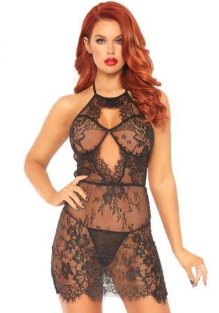 фото Комплект Lace dress and string M