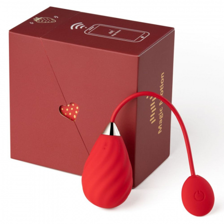 фото Смарт-віброяйце Magic Motion Sundae Red