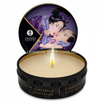 Масажна свічка Shunga Mini Massage Candle - Exotic Fruits (30 мл)