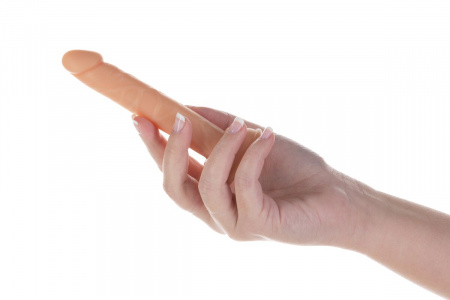 фото Фалоімітатор ADDICTION Tino 5.25″ Silicone Dildo, діаметр 1,9 см, віброкуля