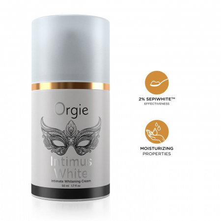 фото Крем для освітлення шкіри Orgie – Intimus White (50 мл) посиленої дії