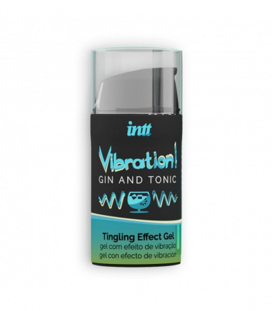 фото Рідкий вібратор Intt Vibration Gin Tonic (15 мл)