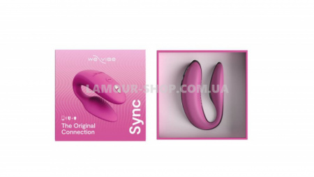 фото Вібратор We-Vibe SYNC 2 Rose