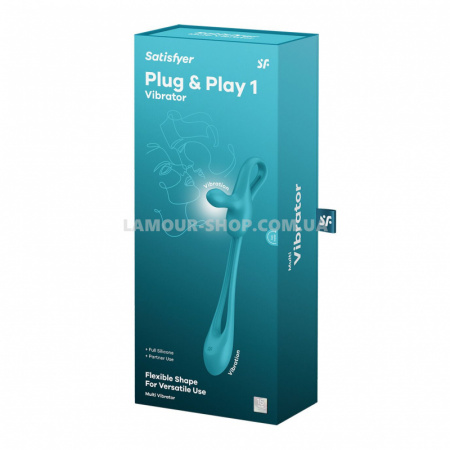 фото Вібратор Satisfyer Plug & Play 1