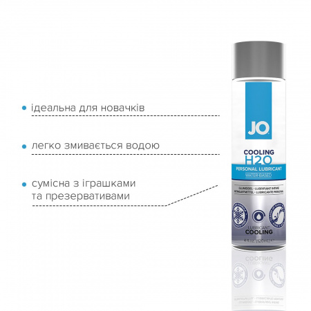 фото Охолоджувальна змазка на водній основі System JO H2O COOLING (120 мл) 