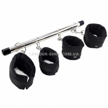 фото Колодка-розпірка для рук та ніг Art of Sex – Bondage Spreader, чорний