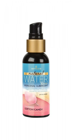 фото Лубрикант на водній основі Sensuva Natural Water-Based Cotton Candy (57мл)