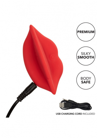 фото Мини вибратор губки Muah Mini Vibrator Red