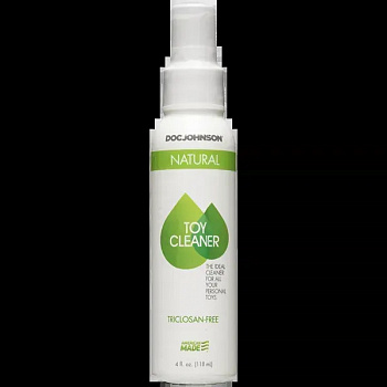 Спрей Doc Johnson Natural Toy Cleaner (118 мл) без триклозану, сульфат