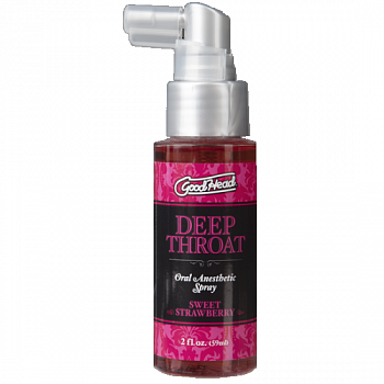 Спрей для мінету Johnson GoodHead Deep Throat Spray – Sweet Strawberry (59 мл)