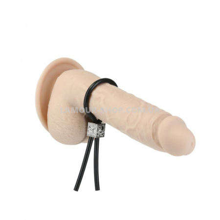 фото Ерекційне кільце-ласо LUX Active Tether Adjustable Silicone Cock Tie