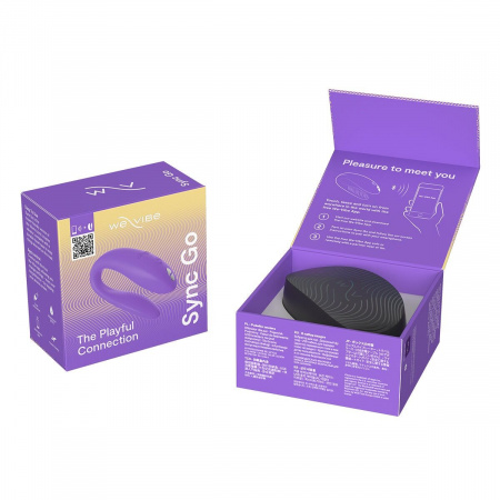 фото Смарт-вібратор для пар We-Vibe Sync GO Light Purple