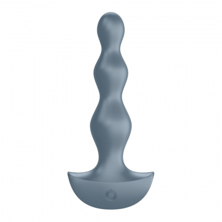 фото Анальний стимулятор-бусини з двома моторами Satisfyer Lolli-Plug 2 (ice blue)