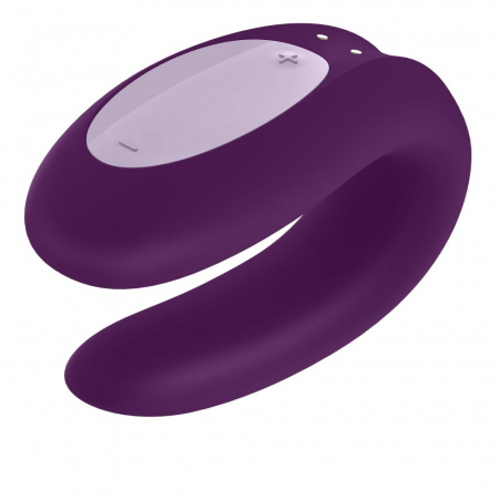 фото Вібратор для пар Satisfyer Double Joy Violet