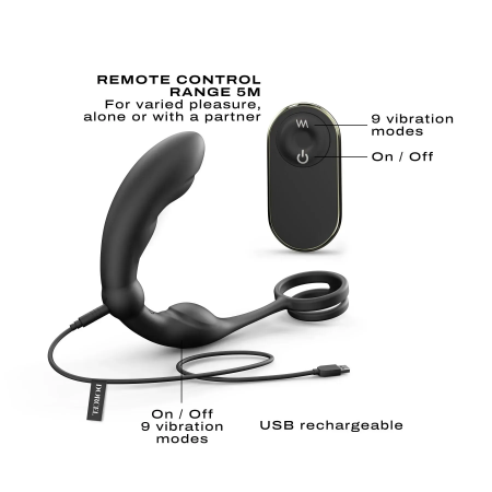 фото Масажер простати Dorcel P-Ring з ерекційним кільцем