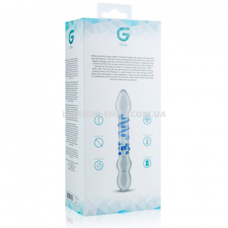 фото Скляний ділдо Gildo Glass Dildo No. 21