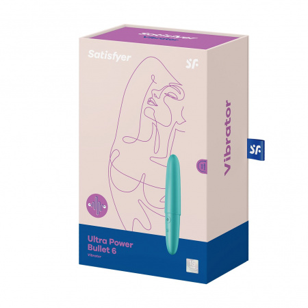 фото Мінівібратор Satisfyer Ultra Power Bullet 6 Turquoise