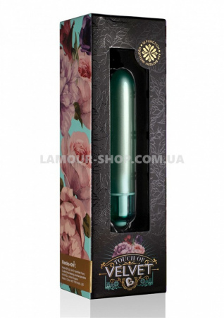 фото Вибратор Rocks Off RO-90mm Touch of Velvet Peacock Petals