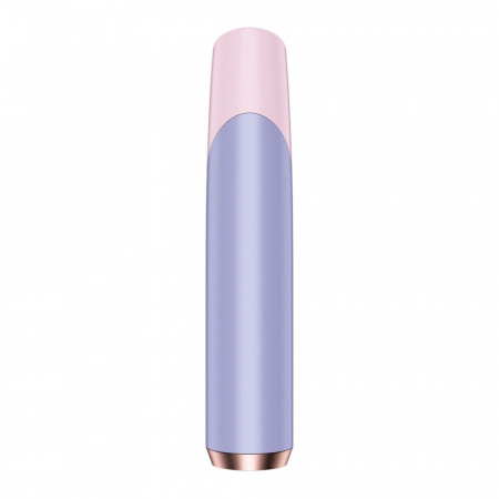 фото Вакуумний стимулятор Satisfyer Bold Kiss Violet, технологія 3D Air Pulse, 30