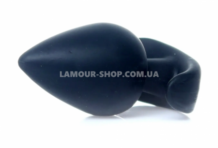 фото Анальний плаг Boss Series - Bubble Plug Medium Black