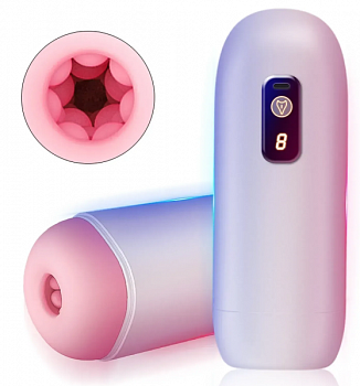 Мастурбатор FOX - USB Rechargeable, 8 vibration functions, 