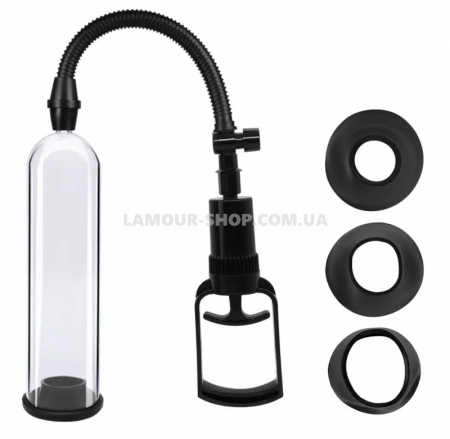 фото Помпа вакуумна Boss Series: Powerpump MAX 0.2 - Black&Clear