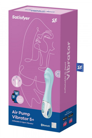 фото Вібратор Satisfyer Air Pump Vibrator 5+