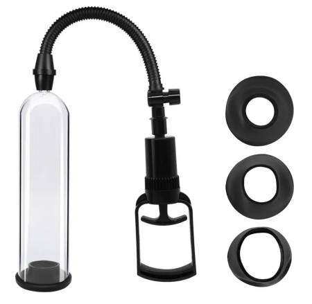 фото Помпа вакуумна Boss Series: Powerpump MAX 0.2 - Black&Clear