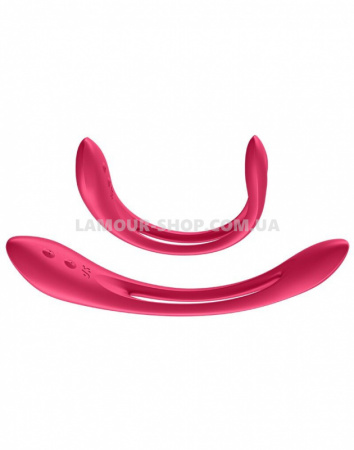фото Вібратор Satisfyer Elastic Joy Red