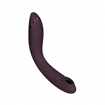 Вакуумний стимулятор для точки G та клітора з вібрацією Womanizer OG Aubergine