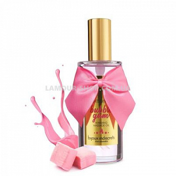Розігрівальна олія Bijoux Indiscrets Light my Fire – Strawberry Bubblegum