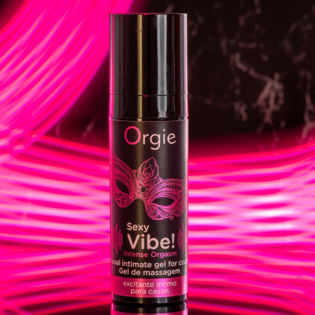 фото Рідкий вібратор Orgie - Sexy Vibe! Intense Orgasm (15 мл)