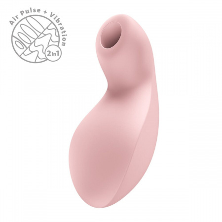 фото Вакуумний стимулятор Fun Factory Luna Soft Pink