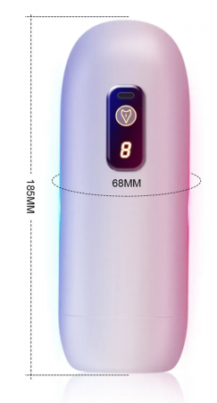 фото Мастурбатор FOX - USB Rechargeable, 8 vibration functions, 