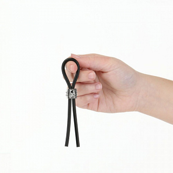 Ерекційне кільце-ласо LUX Active Tether Adjustable Silicone Cock Tie