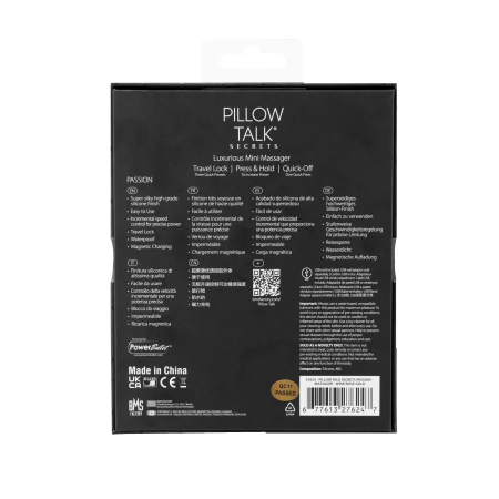 фото Кліторальний вібратор Pillow Talk Secrets - Passion - Clitoral Vibrator