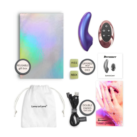 фото Вакуумний кліторальний стимулятор  Love To Love DREAMER – IRIDESCENT NIGHT