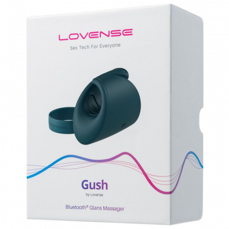 фото Смарт-вібромастурбатор для головки члена Lovense Gush