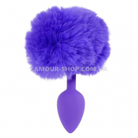 фото Анальна пробка ( розмір S ) з хвостом Boss Series - Silicon PLUG 