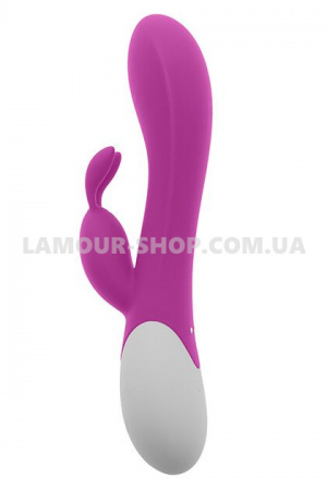 фото Вібратор-кролик S Pleasures Premium Corabi Rabbit, вушка для клітора, 16 реж