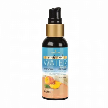 Змазка на водній основі Sensuva Natural Water-Based Peach (57мл) без гліцерину