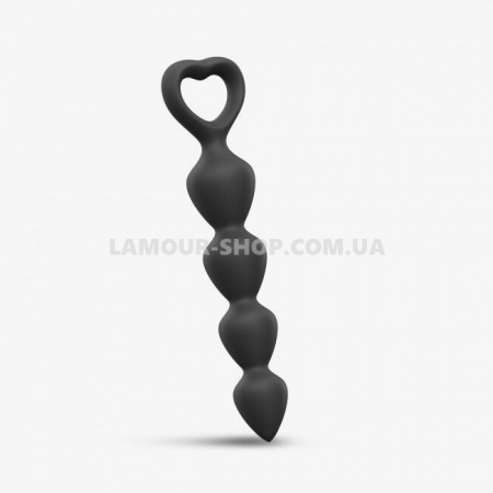 фото Анальний ланцюжок Love To Love BING BANG L - BLACK ONYX