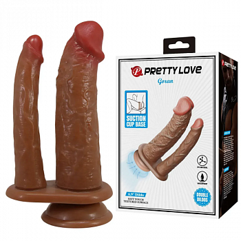 Фалоімітатор вагінально-анальний PRETTY LOVE - Goran