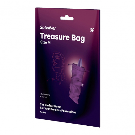 фото Мішечок для зберігання іграшок Satisfyer Treasure Bag M Violet