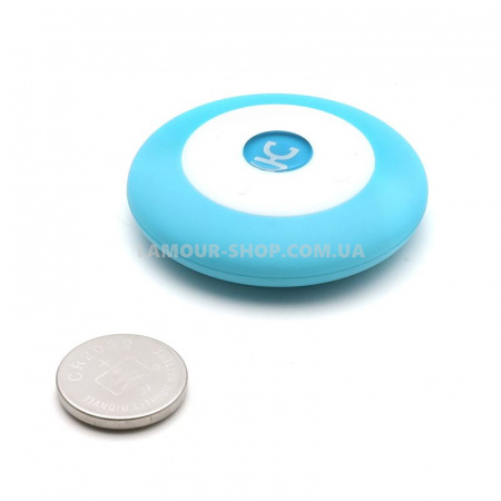 фото Вібропробка та масажер простати 2-в-1 KissToy Gordon Blue з пультом ДУ