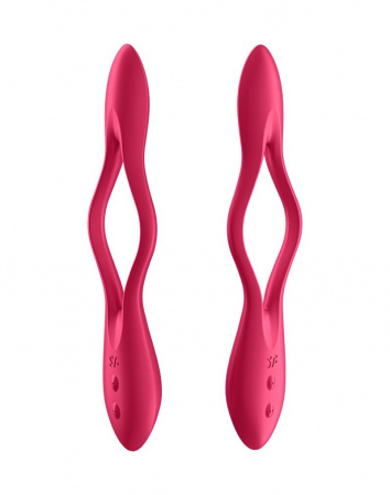 фото Вібратор Satisfyer Elastic Joy Red
