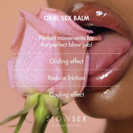 фото Засіб для мінету Bijoux Indiscrets SLOW SEX - Oral sex balm