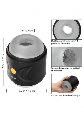 фото Мастурбатор Boundless Dual Motor Stroker